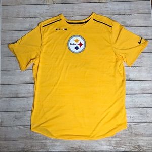 Nike DriFit Pittsburgh Steelers Shirt size XL NWOT